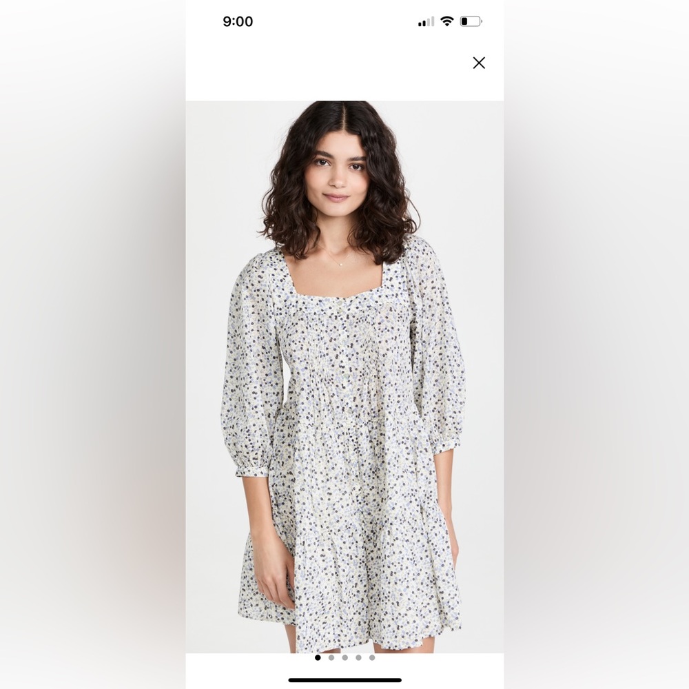 Rails Pippa Dress in Watercolor Buds Size XXL